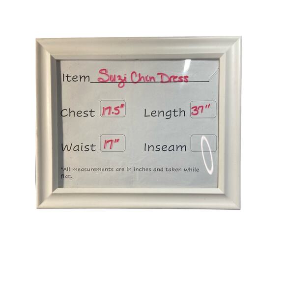 Suzi Chin for Maggy Boutique silk dress women’s 8 tiered multicolor knee length - Picture 7 of 7